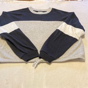 Ladies American eagle crop top sweatshirt size small